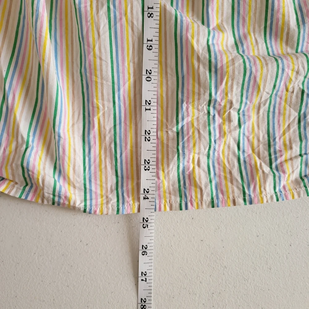 J.crew Women's Blouse Sleeveless Tops Stripes